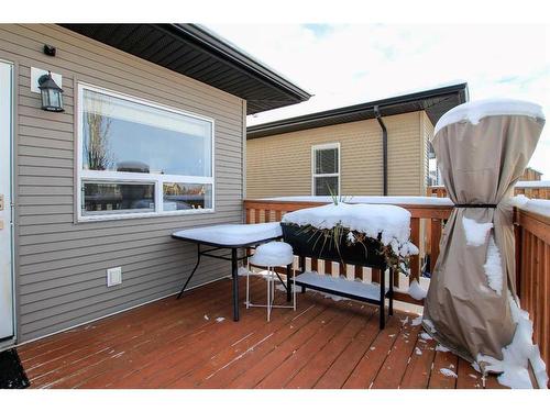 101 Crimson Court, Blackfalds, AB - Outdoor With Deck Patio Veranda With Exterior