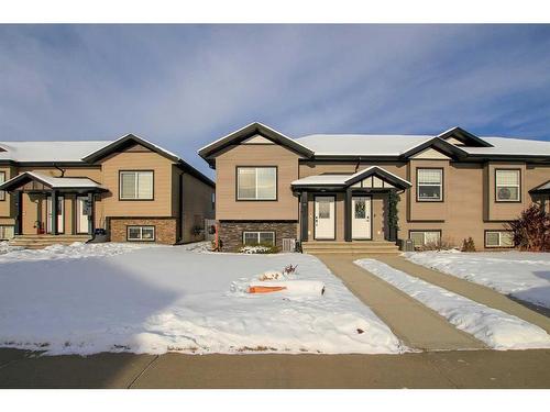 101 Crimson Court, Blackfalds, AB - Outdoor With Facade