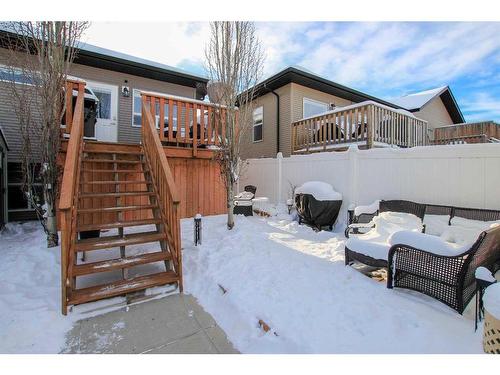 101 Crimson Court, Blackfalds, AB - Outdoor With Deck Patio Veranda With Exterior