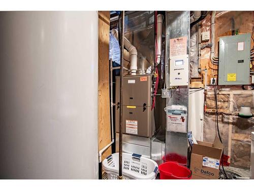 119 Cedar Square, Blackfalds, AB - Indoor Photo Showing Basement