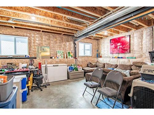 119 Cedar Square, Blackfalds, AB - Indoor Photo Showing Basement