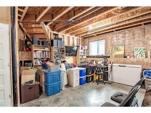 119 Cedar Square, Blackfalds, AB - Indoor Photo Showing Basement