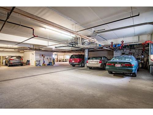 308-4319 49 Street, Innisfail, AB - Indoor Photo Showing Garage