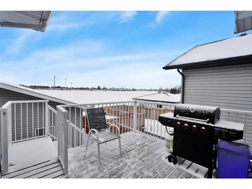 49 Aztec Crescent, Blackfalds, AB - Outdoor With Deck Patio Veranda With Exterior