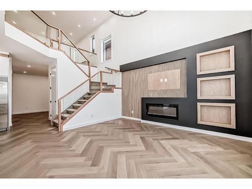 5267 Kimball Crescent, Edmonton, AB - Indoor With Fireplace