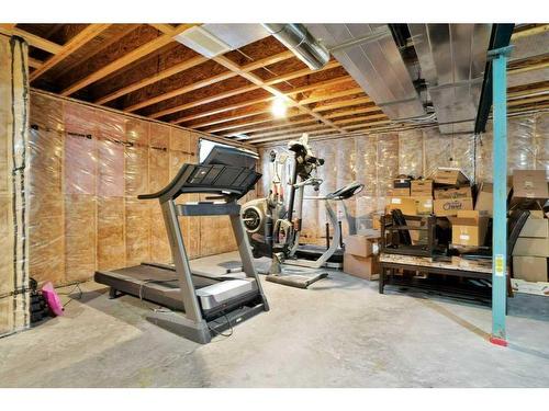 2 Garrison Place, Red Deer, AB - Indoor Photo Showing Gym Room