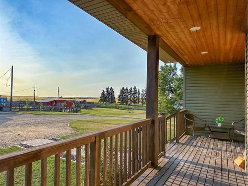 21364 Township Road 434, Rural Camrose County, AB - Outdoor With Deck Patio Veranda With Exterior