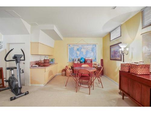 27 Selkirk Boulevard, Red Deer, AB - Indoor Photo Showing Gym Room