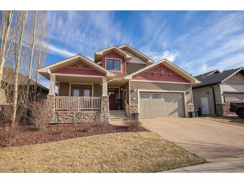 4006 45 Avenue, Sylvan Lake, AB - Outdoor With Deck Patio Veranda With Facade