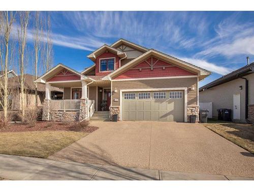 4006 45 Avenue, Sylvan Lake, AB - Outdoor With Deck Patio Veranda With Facade