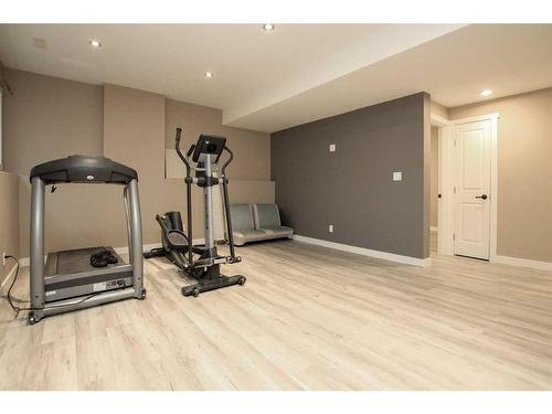 12 Viking Close, Red Deer, AB - Indoor Photo Showing Gym Room