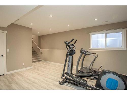 12 Viking Close, Red Deer, AB - Indoor Photo Showing Gym Room