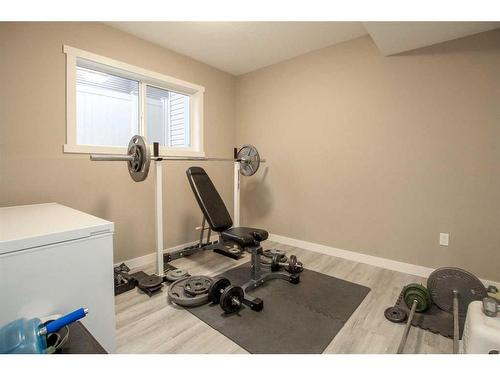 12 Viking Close, Red Deer, AB - Indoor Photo Showing Gym Room