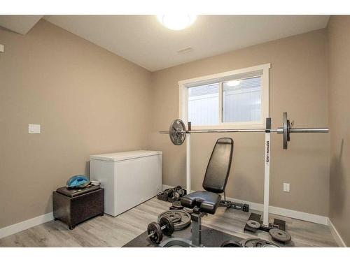 12 Viking Close, Red Deer, AB - Indoor Photo Showing Gym Room