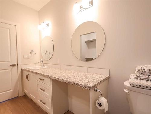 4509 B 56A Street Close, Stettler, AB - Indoor Photo Showing Bathroom