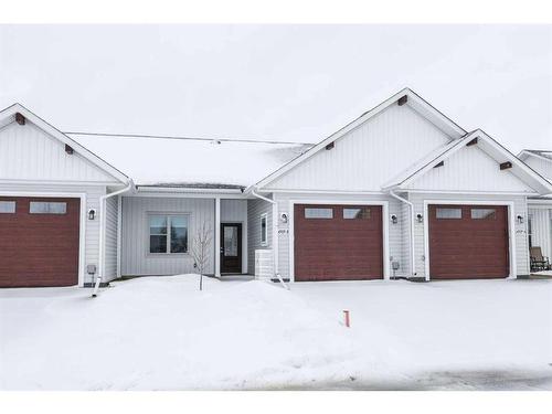 4509 B 56A Street Close, Stettler, AB - Outdoor With Facade