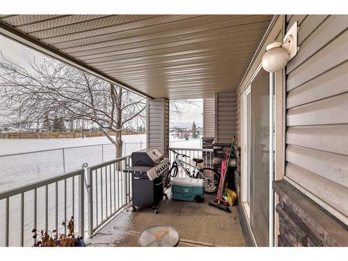 114-60 Lawford Avenue, Red Deer, AB - Outdoor With Deck Patio Veranda With Exterior