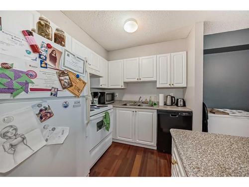 114-60 Lawford Avenue, Red Deer, AB - Indoor Photo Showing Kitchen With Double Sink