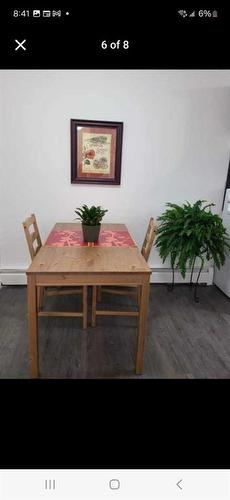 #1-6-5515 41 Street, Red Deer, AB - Indoor Photo Showing Dining Room