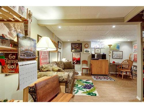 5450 49 Avenue, Lacombe, AB - Indoor Photo Showing Basement