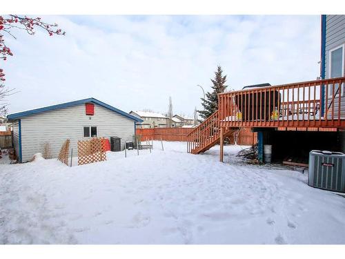 126 Sunridge Avenue, Blackfalds, AB - Outdoor With Deck Patio Veranda With Exterior