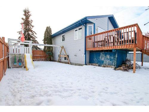 126 Sunridge Avenue, Blackfalds, AB - Outdoor With Deck Patio Veranda With Exterior