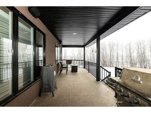 5104 55 Street Close, Eckville, AB - Outdoor With Deck Patio Veranda With Exterior