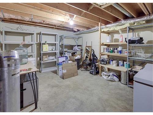 25 Rose Crescent, Red Deer, AB - Indoor Photo Showing Basement