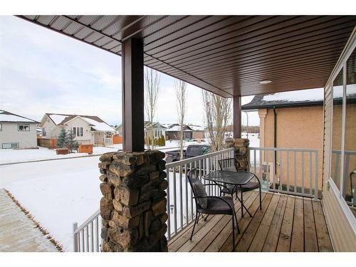 11 Fawn Meadows Drive, Delburne, AB - Outdoor With Deck Patio Veranda With Exterior