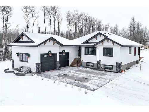 32 Eagle Drive, Rural Lacombe County, AB - Outdoor With Facade