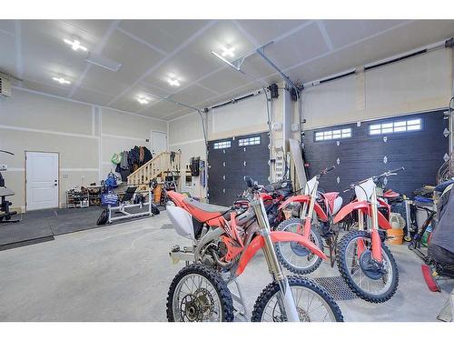 32 Eagle Drive, Rural Lacombe County, AB - Indoor Photo Showing Garage