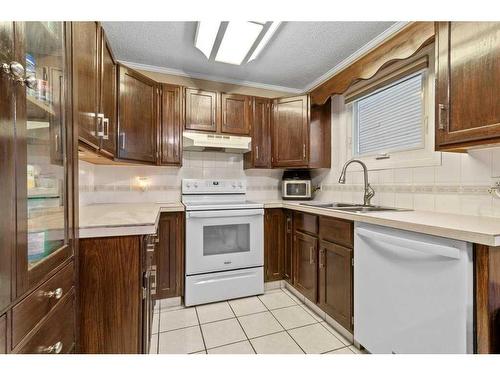 59 Gish Street, Red Deer, AB - Indoor Photo Showing Kitchen With Double Sink