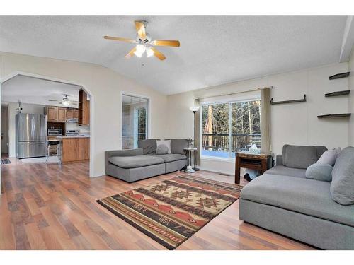 91 Northland Drive, Rural Clearwater County, AB - Indoor Photo Showing Living Room