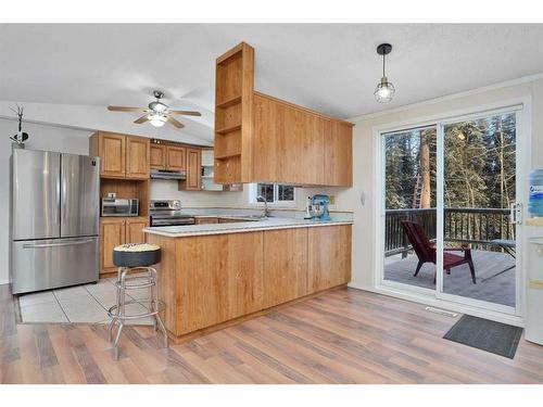 91 Northland Drive, Rural Clearwater County, AB - Indoor Photo Showing Kitchen