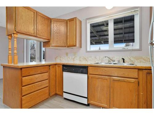 5836 58 Street, Rocky Mountain House, AB - Indoor Photo Showing Kitchen With Double Sink