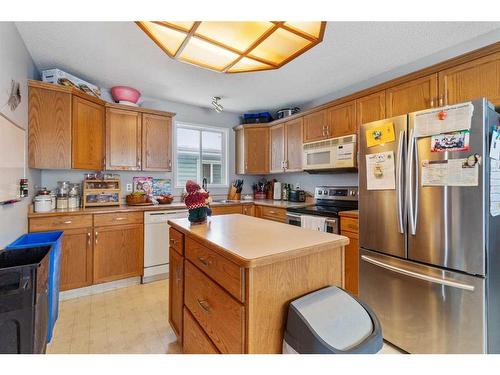 52 Elliot Crescent, Red Deer, AB - Indoor Photo Showing Kitchen