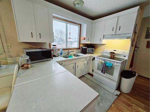 147 Mount Pleasant Drive, Camrose, AB - Indoor Photo Showing Kitchen