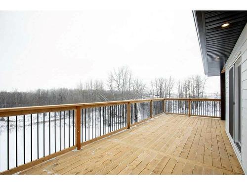 45 Bruhn Bend, Rural Ponoka County, AB - Outdoor With Deck Patio Veranda With Exterior