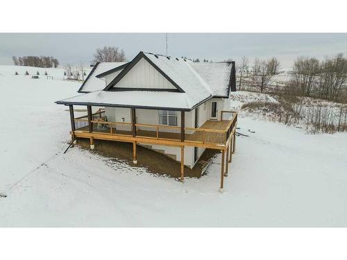 45 Bruhn Bend, Rural Ponoka County, AB - Outdoor With Deck Patio Veranda