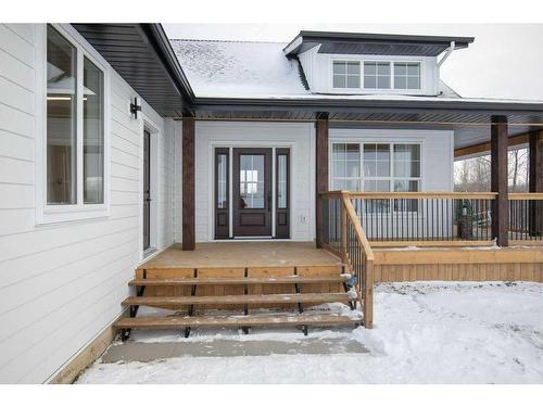 45 Bruhn Bend, Rural Ponoka County, AB - Outdoor With Deck Patio Veranda