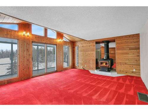 38524 Rge Rd 22-1, Rural Stettler No. 6, County Of, AB - Indoor With Fireplace