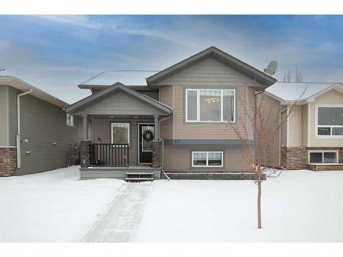 67 Ponderosa Avenue, Blackfalds, AB - Outdoor With Facade