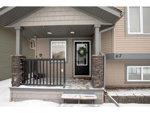 67 Ponderosa Avenue, Blackfalds, AB - Outdoor With Deck Patio Veranda