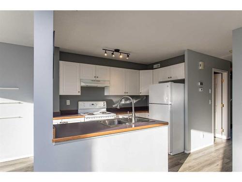 22-6300 Orr Drive, Red Deer, AB - Indoor Photo Showing Kitchen With Double Sink