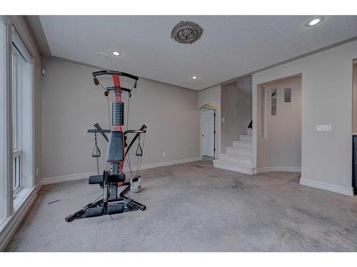 186 Alberts Close, Red Deer, AB - Indoor Photo Showing Gym Room