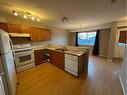 4523 45 Avenue Close, Rocky Mountain House, AB  - Indoor Photo Showing Kitchen With Double Sink 