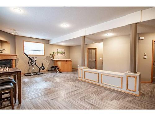 13 Leung Close, Red Deer, AB - Indoor With Fireplace