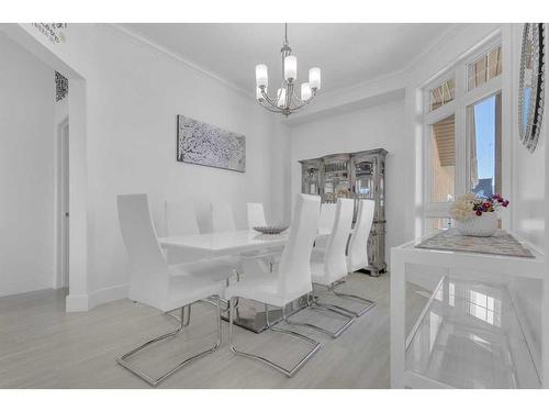 38 Fieldstone, Sylvan Lake, AB - Indoor Photo Showing Dining Room