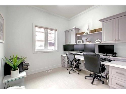 38 Fieldstone, Sylvan Lake, AB - Indoor Photo Showing Office