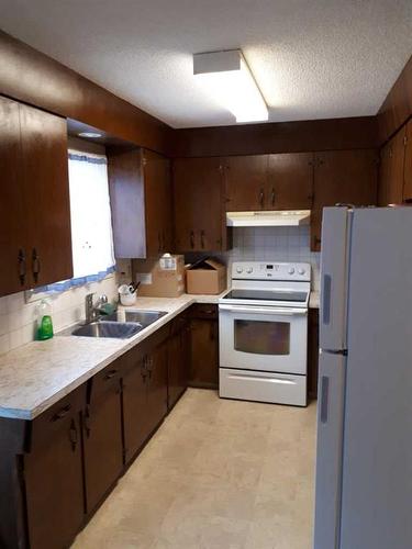 2520 13 Avenue North, Lethbridge, AB - Indoor Photo Showing Kitchen With Double Sink